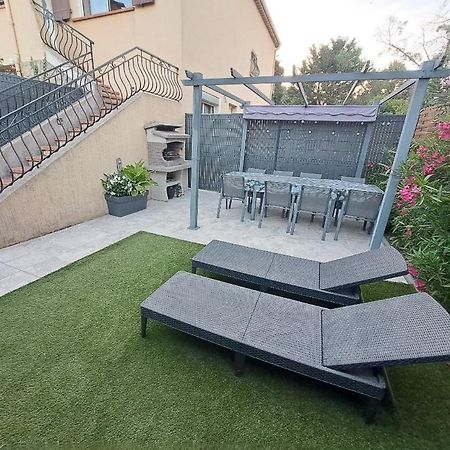 Le Castel - Haut de villa - climatisé - barbecue - jardin Cagnes-sur-Mer Extérieur photo