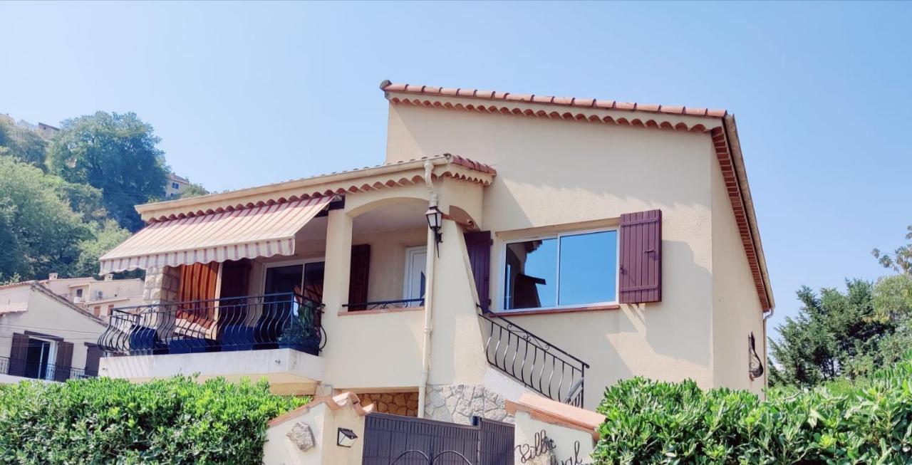 Le Castel - Haut de villa - climatisé - barbecue - jardin Cagnes-sur-Mer Extérieur photo